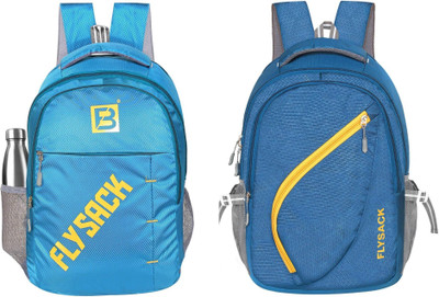 FLYSACK NS-FS027_BLUE & FS029_BLUE Laptop Bag(Blue, Blue)