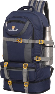 Smartlook Trekking bag Rucksack bag (Rucksack) Waterproof Backpack (BlUE, 65 L) Waterproof Backpack(Blue, 65 L)