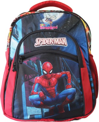 KITEX CB 202 M SPIDERMAN School Bag(Red, 20 L)