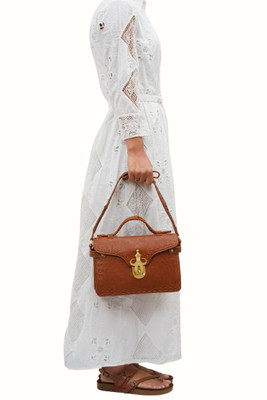 HIDESIGN TUAREG 02 Shoulder Bag(Tan, 1 L)