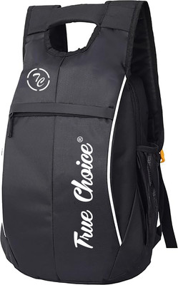 TrueChoice Casual Bag for Men Women, Boys Girls, Coaching and Travelling Bag Waterproof Backpack(Black, 25 L)