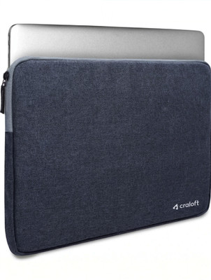 CRALOFT 15.6 Inch Laptop Sleeve / Slip Case Cover Bag (L26_Grey) Laptop Sleeve/Cover(Grey, 15.6 inch)