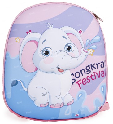PICART School Bag For Kids Waterproof Lightweight & Breathable Multi-Purpose Preschool School Bag(Pink, 11.61 inch)