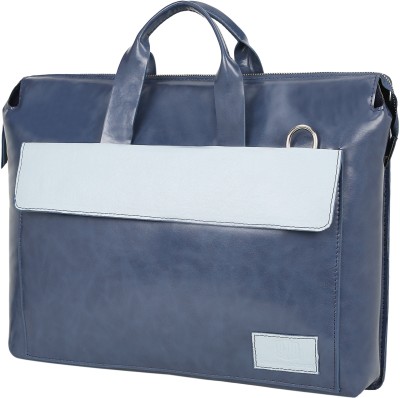 LNL Nova Laptop Bag-Blue Waterproof Messenger Bag(Blue, 12 inch)