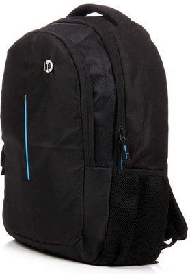 HP Entry Level 24 L Backpack(Black, Blue)