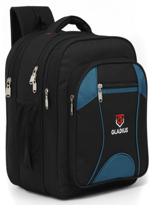 GLADIUS Stylish High Quality Black School Bag for Boys & Girls of Class 5th - 10th Waterproof School Bag(Black, 50 L)