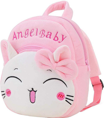 SADIYA ENTERPRISES Kids Angel Baby School Backpack For Boys And Girls School Bag(Pink, 10 L)