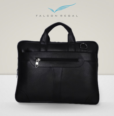 Falcon Regal Horizon Crest Waterproof Messenger Bag(Black, 18 L)