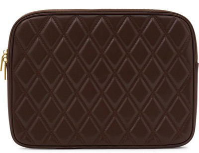 Miraggio Lena Laptop Sleeve Laptop Sleeve/Cover(Brown, 1 L)