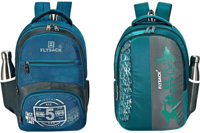 FLYSACK NS-FS008_Blue & FS013_BLUE Laptop Bag(Blue, Blue)