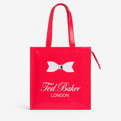 LAMSA Ted Baker London Glossy Tote Bag for Women Waterproof Shoulder Bag(Pink, 3 L)