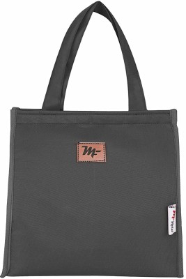 MY FAV Lunch Bag for Kids, Men & Women, Velcro Closure Tiffin Bag Durable & Lightweight Waterproof Lunch Bag(Black, 8 L)