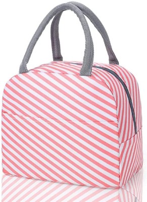 ESTHETIQUE Lunch Tiffin Bag Box Insulated Thermal for School College Office 5 L Backpack(Pink)