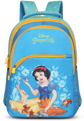 Priority 18 Inch Disney Princess Cinderella Printed School 23 L Backpack(Blue)