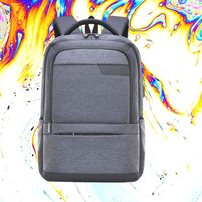 HouseOfCommon backpack school bag laptop bag office college travel backpack(S-19*12) 31 L Backpack(Grey)