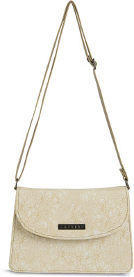 Caprese Flowy Sling Medium Beige Bag for Women Sling Bag(Beige, 2.52 L)