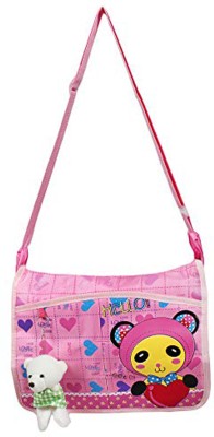 Maison & Cuisine Polyester Girl's and Boy's School Bag School Bag(Pink, 5 L)