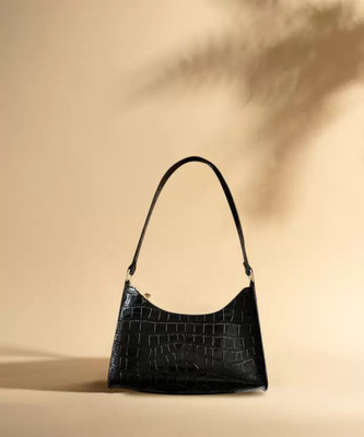 Black Waist Sling Bag Beautiful Sling bag with Texture