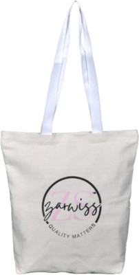 Zarwiss White Tote Woman_Tote_Bag__White