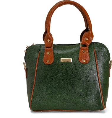 Greenhide Green Hide Valisha Leather Ladies Bag Shoulder Bag(Green, 6.6 L)