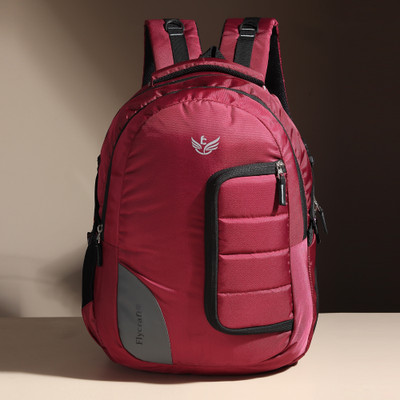 Flycraft simna.1379/4 maroon spacy travel office laptop backpack 40 L Backpack(Maroon)