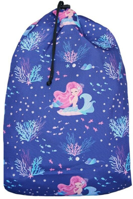 Echo Boomers Mermaid Design Backpacks - Kids Travel, Pack of 1 Waterproof Backpack(Multicolor, 5 L)