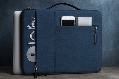 Arvia Daily Protection & Timeless Style Waterproof Laptop Sleeve/Cover(Blue, 15 inch)