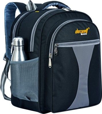 decent bags Kids' Lightweight School Bag (16x13 inch) - Perfect for 1st to 4th Graders Waterproof School Bag(Black, 50 L)
