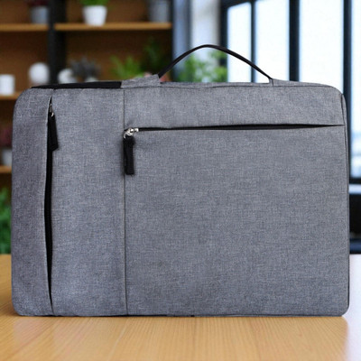 LAPIN Laptop Sleeve with Zipper Pocket and Handle, Lightweight 13.3 Inch Laptop Bag Waterproof Laptop Sleeve/Cover(Grey, 13.3 inch)