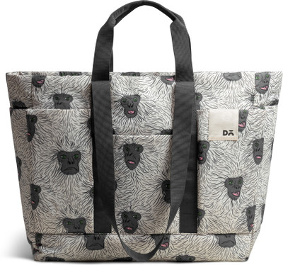 DailyObjects Idyll Tote Bag for Girls and Women Shoulder Bag(White, 14 inch)