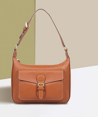 HIDESIGN Fiona 05 Shoulder Bag(Orange, 2 L)