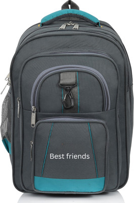 Bestfriends School Bag For 5TH tO 10th Class Waterproof School Bag(Grey, 50 L)