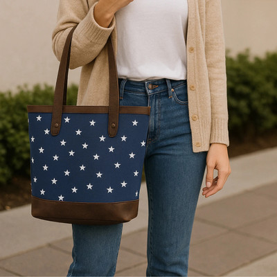mohosimo STAR TOTE Sling Bag(Blue, 6 L)