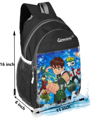 Expandable TM BEN10-BLACK 30 L Backpack(Brown)