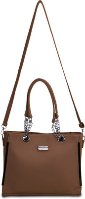 JOTHI MetroRing Handbag Waterproof Shoulder Bag(Brown, 9.6 L)