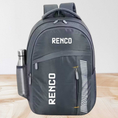 Woons stylish Backpack Boys Girls/Office /College/Travel Waterproof School Bag(Grey, 35 L)