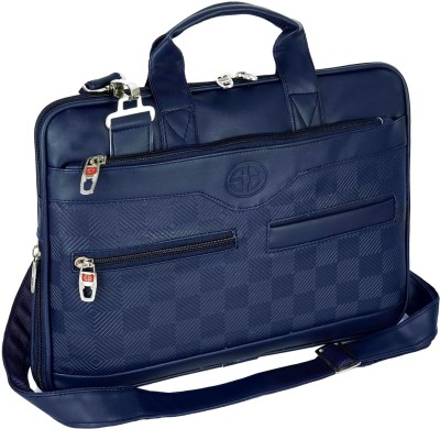 STORITE 14 Inch Laptop Bag Handbags with Shoulder Straps Waterproof Laptop Sleeve/Cover(Blue, 14 inch)