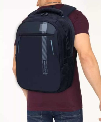 LOOKMUSTER New Collection casual laptop Backpack For Men Waterproof School Bag(Black, 32 L)
