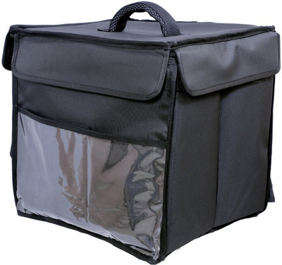 FTDL Ice-cream/Cake/ Panner Food Delivery Bags Waterproof Backpack(Black, 30 L)