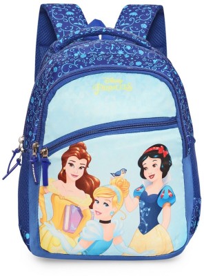 Priority 14 Inch Disney Princess Printed School 20 L Backpack(Blue)