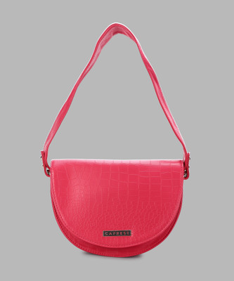 Caprese Julie Shoulder Bag(Pink, 3.456 L)