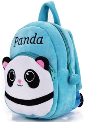 Aveek A_FF BM-Blue Panda_pk_p29_a Backpack(Multicolor, 13 L)