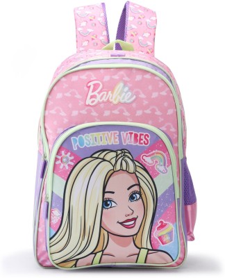 striders Barbie School Bag Dreams in Style for Little Fashionistas Age (6 to 8 years) Waterproof School Bag(Multicolor, 16 inch)