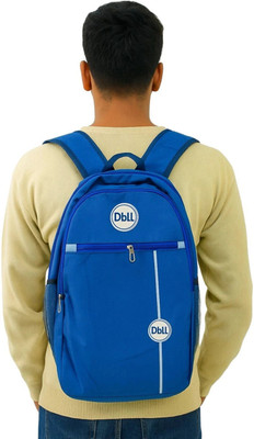 Param Creations Trendy School/College Backpack | Medium Size | Comfortable & Lightweight School Bag(Blue, 30 L)