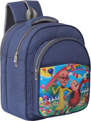AAZAA Good Quality Class nursery to 2nd Waterproof School Bag(Blue, 30 L)