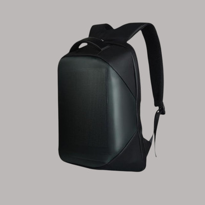 Sageware Smart LED Display Laptop Bag – Waterproof Office Laptop Backpack Waterproof Backpack(Black, 43.5 inch)