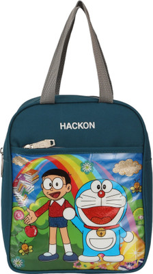 Hackon Durable Lunch Bag for Office and School - Waterproof Lunch Bag(Blue, 5 L)
