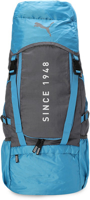 PUMA PEAKPACKER 54.5L Rucksack Blue & Grey Backpack(Blue, 24 L)