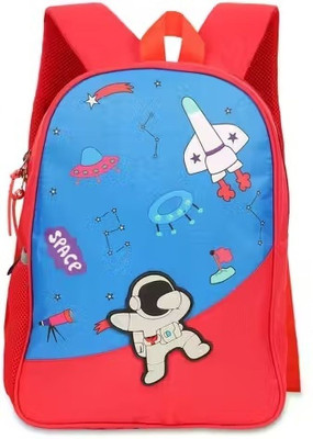 GYNSUN Kids School Bag Primary, LKG, UKG Boy Age 2-6 years Waterproof Backpack(Red, 15 L)