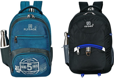 FLYSACK NS-FS008_Blue & FS009_Black Laptop Bag(Blue, Black)